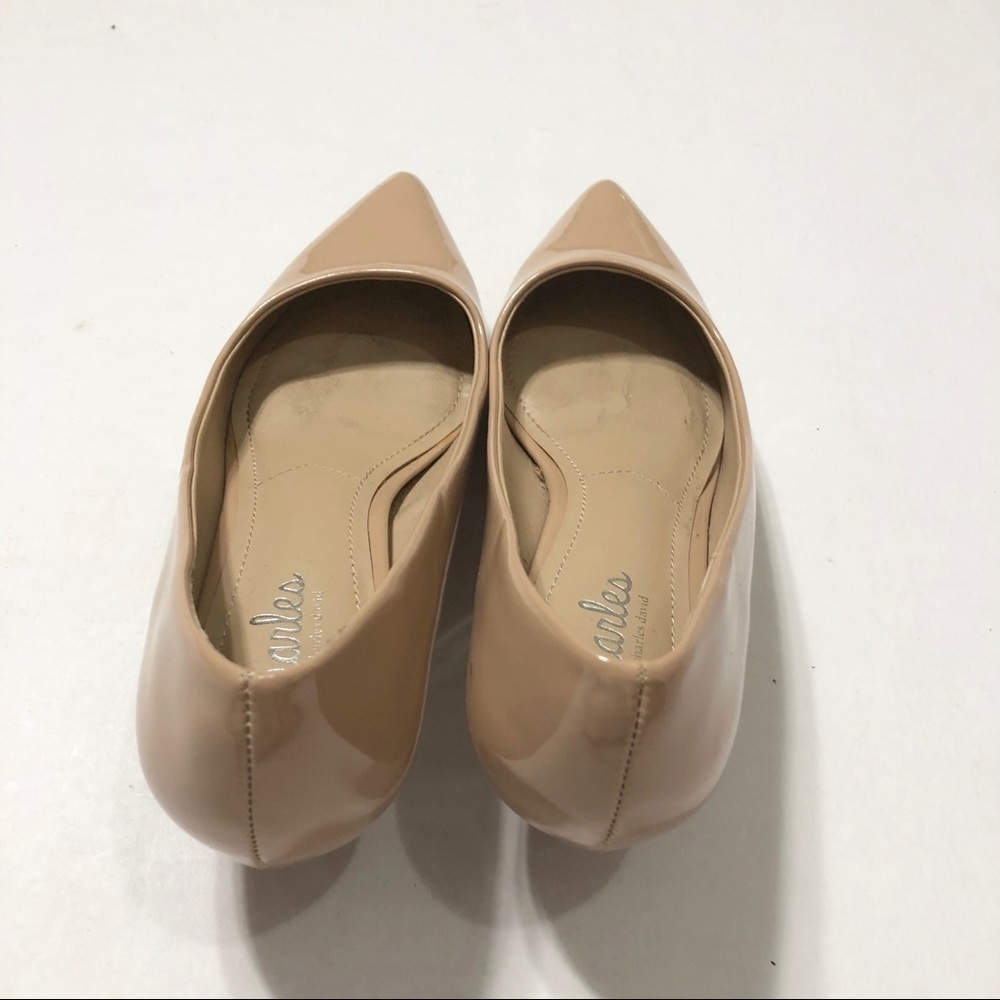 Charles David Nude Pumps Sz 6 Heels Shoes Tan Cream